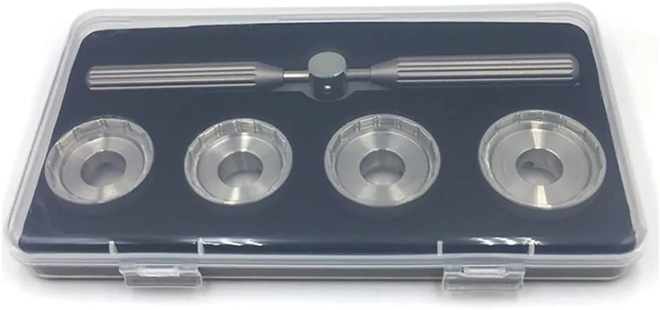 1 Set Alloy Steel Case Tool Screw Back Watch Opener for Breitling Watch 34mm 35mm 36mm 38mm