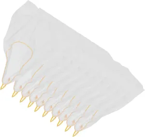 10PCS Food Grade Nylon Honey Filter Mesh Bag - Impurity Remover for Honey & Liquid Filtration, Reusable & Easy to Clean