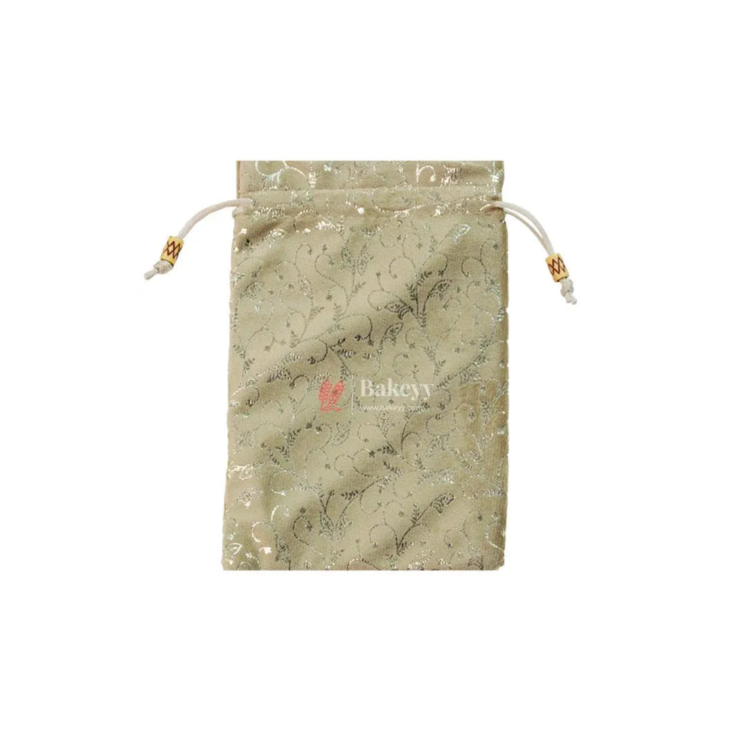 16x20cm Luxurious Velvet With  Gold Foiling Design | Pack of 10 |
