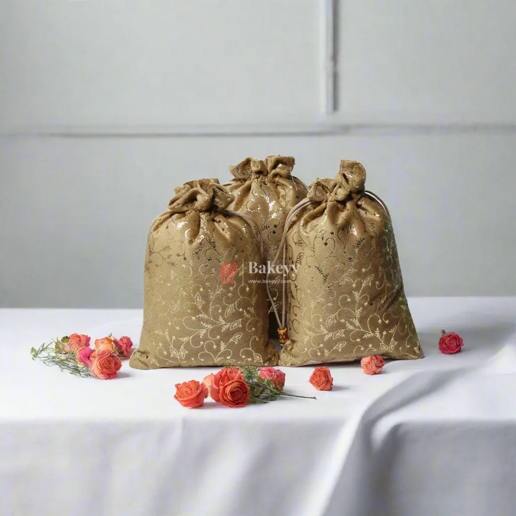 16x20cm Luxurious Velvet With  Gold Foiling Design | Pack of 10 |