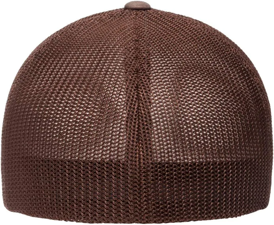 1989-99 Miata Sports Car Classic Outline Design Flexfit 6511 Trucker Mesh Fitted Cap