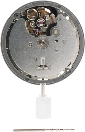 24 Jewels Automatic GMT 3 Hands 24-Hour Mechanical Watch Movement with Open Balance Repair Tool kit