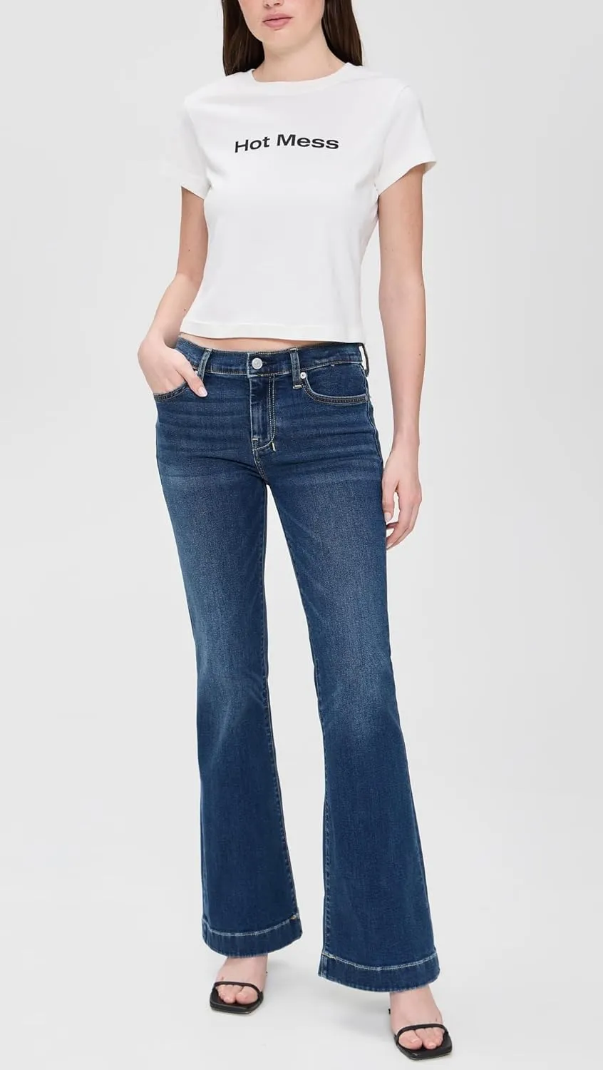 7 For All Mankind Women's Dojo Tailorless Jeans