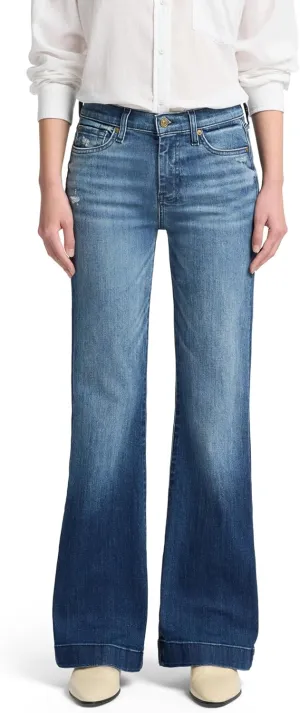 7 For All Mankind Women's Flare Wide Leg Jean