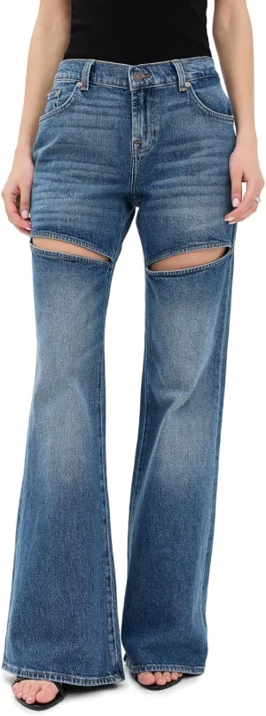 7 For All Mankind Women's Spencer Flare Jeans