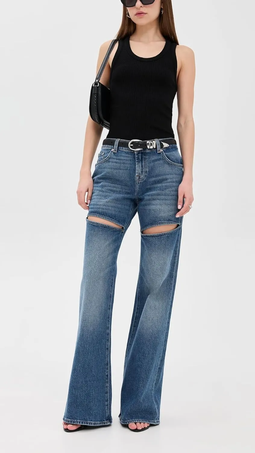 7 For All Mankind Women's Spencer Flare Jeans