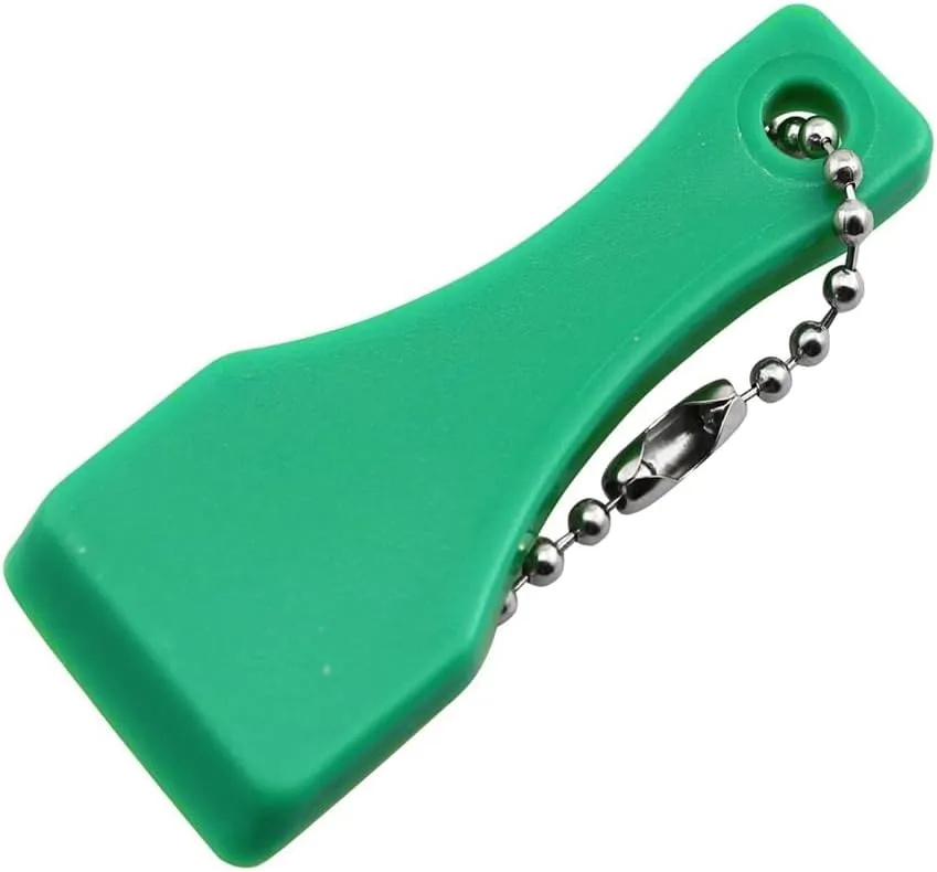 70 Pack Plastic Keychain Lotto Scratcher Small Lottery Ticket Scratcher Tools Label Sticker Remover Tool Scraper for Lottery Ticket Portable (7 Mix Colors)