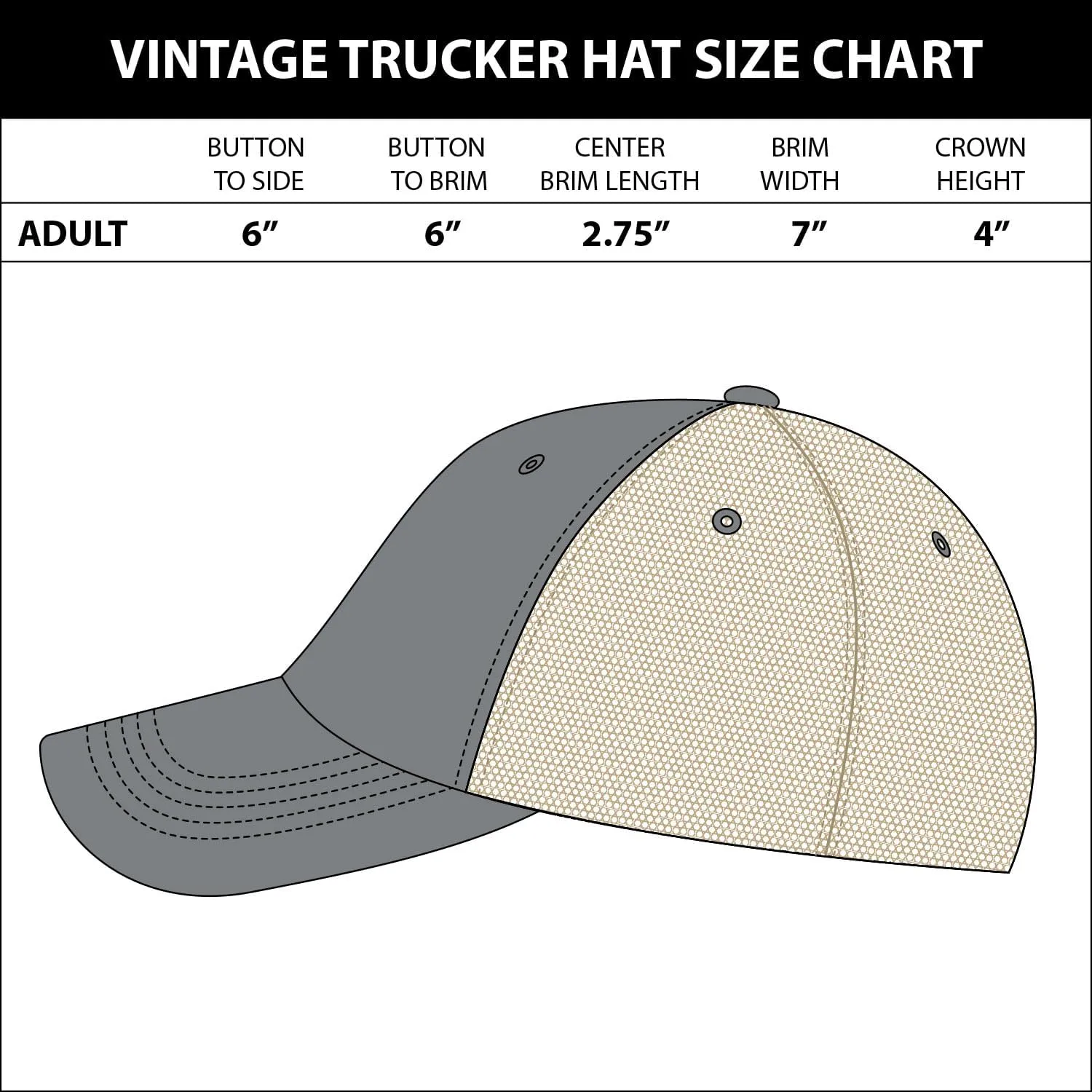7.62 Design U.S. Air Force Vintage Trucker Hat