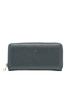 A Class Navy Leather Wallet - 197 46B 08