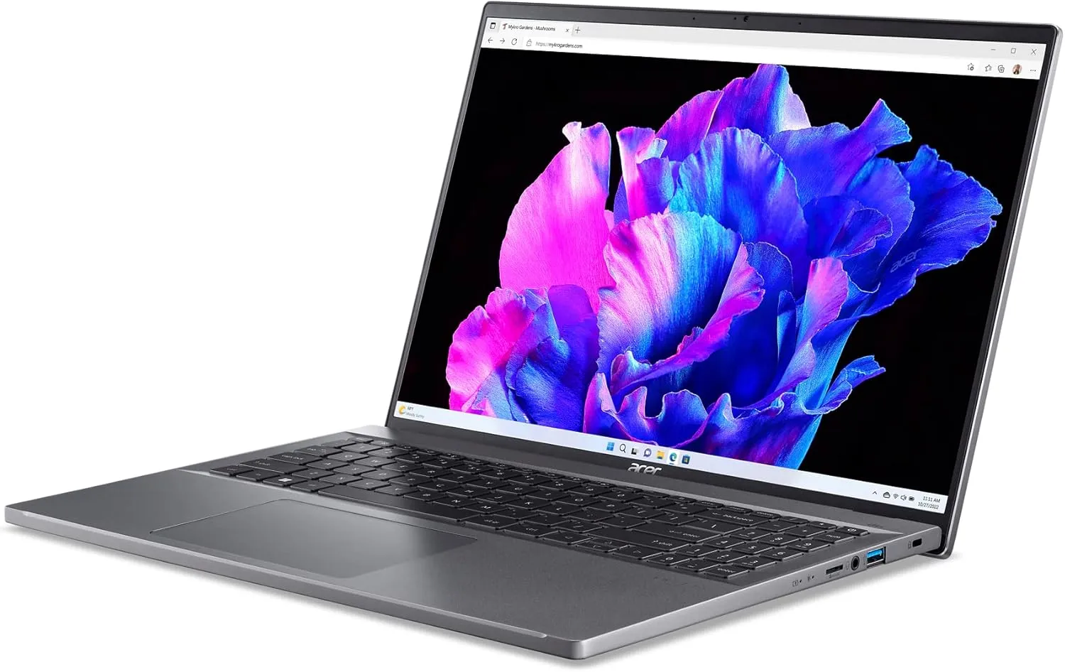 Acer Swift Go 16 Thin & Light Laptop | 16" 1920 x 1200 100% sRGB 400nit Display | Intel Core i5-1335U | Intel Iris Xe Graphics | 8GB LPDDR5 | 512GB Gen 4 SSD | Intel WiFi 6E AX211 | SFG16-71-52SD