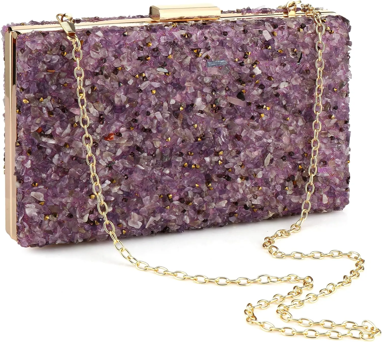 Acrylic Handbags for Women Perspex Geometric Evening Clutch Bag Elegant Purses Box Crossbody Bag for Wedding Banquet Prom
