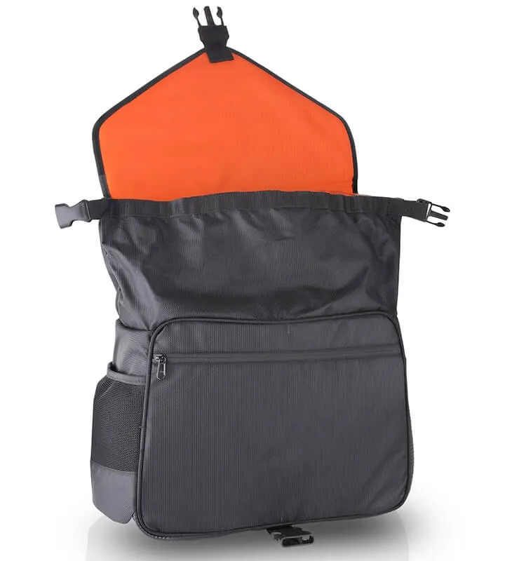 Alpha Semi Hard Waterproof Cruise Panniers by Guardian Gears (For Straight Exhausts) (60Ltrs)