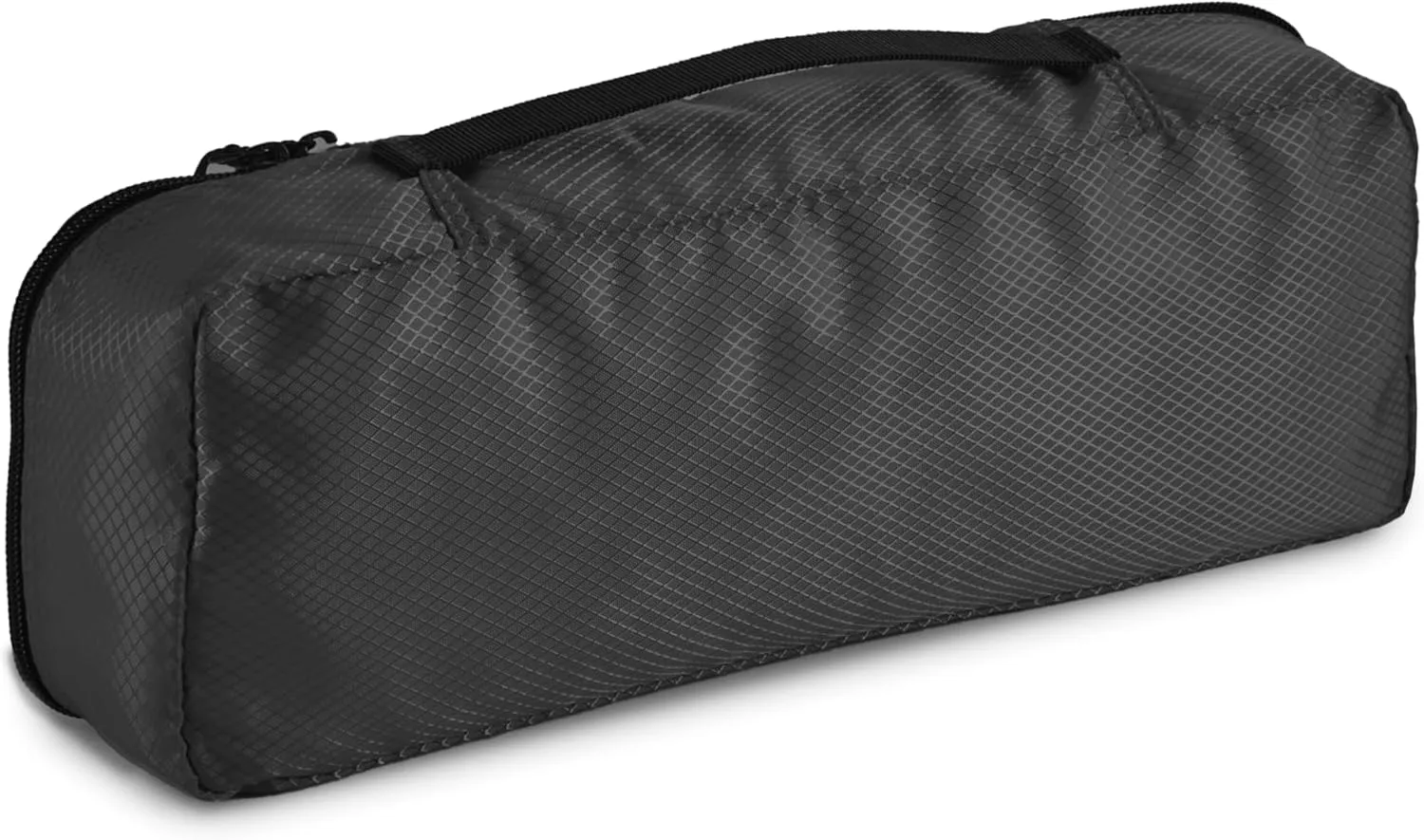 Amazon Basics Packing Cubes for Travel, Packing Organizers Set, 4-Piece-Set (Slim, Small, Medium, Large) With Double Zipper Pulls and Mesh Top Panel, 100% Durable Polyester, Black
