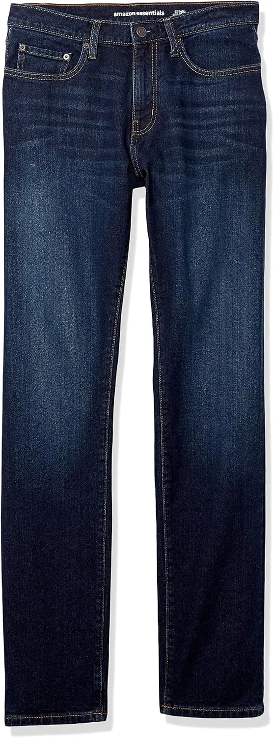 Amazon Essentials Men's Athletic-Fit Stretch Jeans