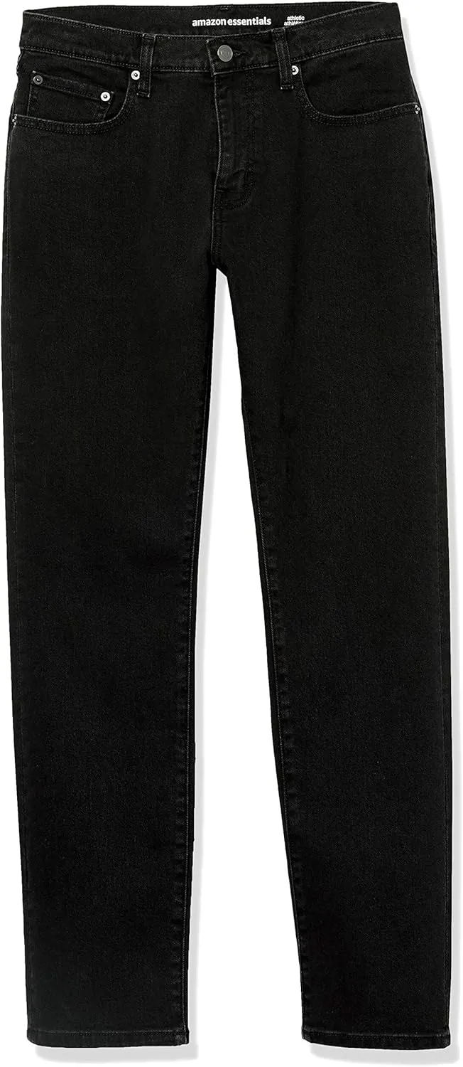 Amazon Essentials Men's Relaxed-Fit Stretch Jean (Available in Big & Tall)