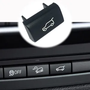 Angelguougo Car Tailgate Switch Button Cover Replacement for BMW X5 E70 2006-13 / X6 E71 2008-14 Rear Trunk Switch Cover