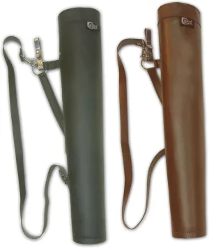 Archery, Hunting Outdoor Indoor Sports, Recurve/Compound/Longbow Traditional Faux Leather Dual Use Shoulder Back & Hip Side Arrow Holder, Quiver, Bag
