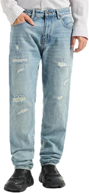 Armani Exchange Men's Slim Fit Comfort Cotton Denim 5 Pocket Pant