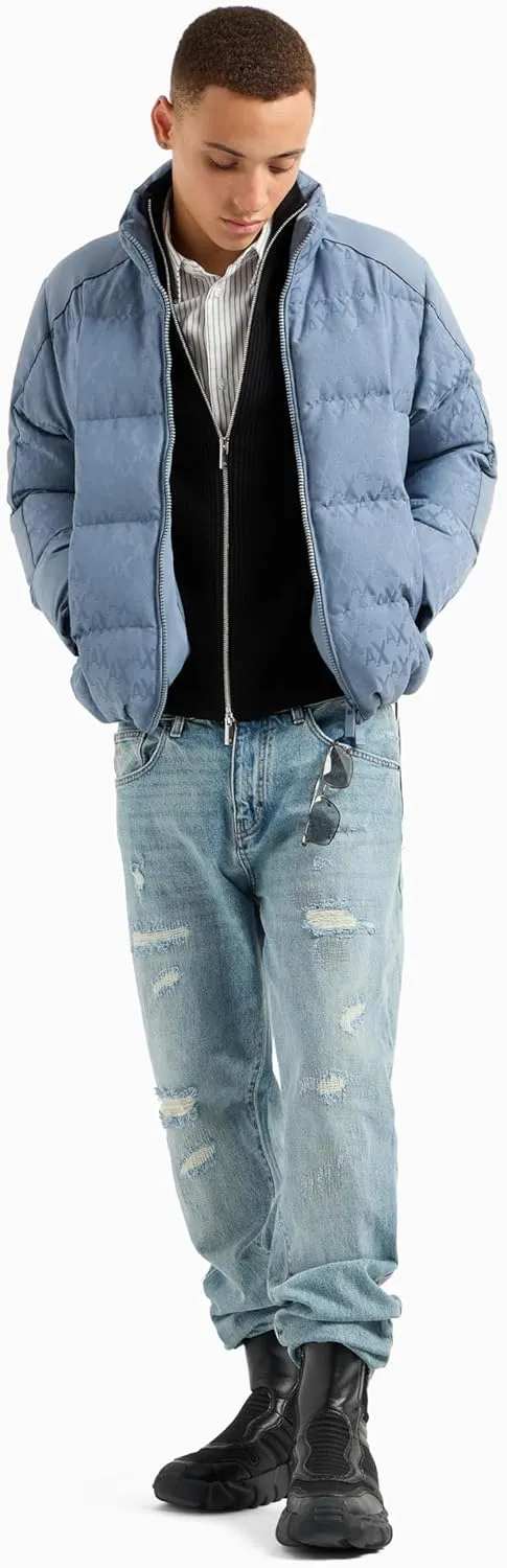 Armani Exchange Men's Slim Fit Comfort Cotton Denim 5 Pocket Pant