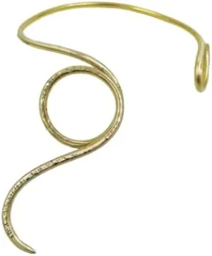 ARTIZANSTORE Viking Torc Necklace, Brass Torq, Historical Reenactment Neck Ring, Norse Pagan jewelry, Torque Necklace jewelry