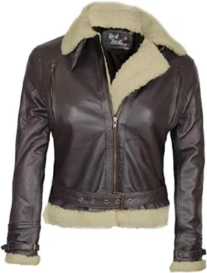 BA Design Leather Jackets for Women - Asymmetrical Ladies Motorcycle Leather Jacket