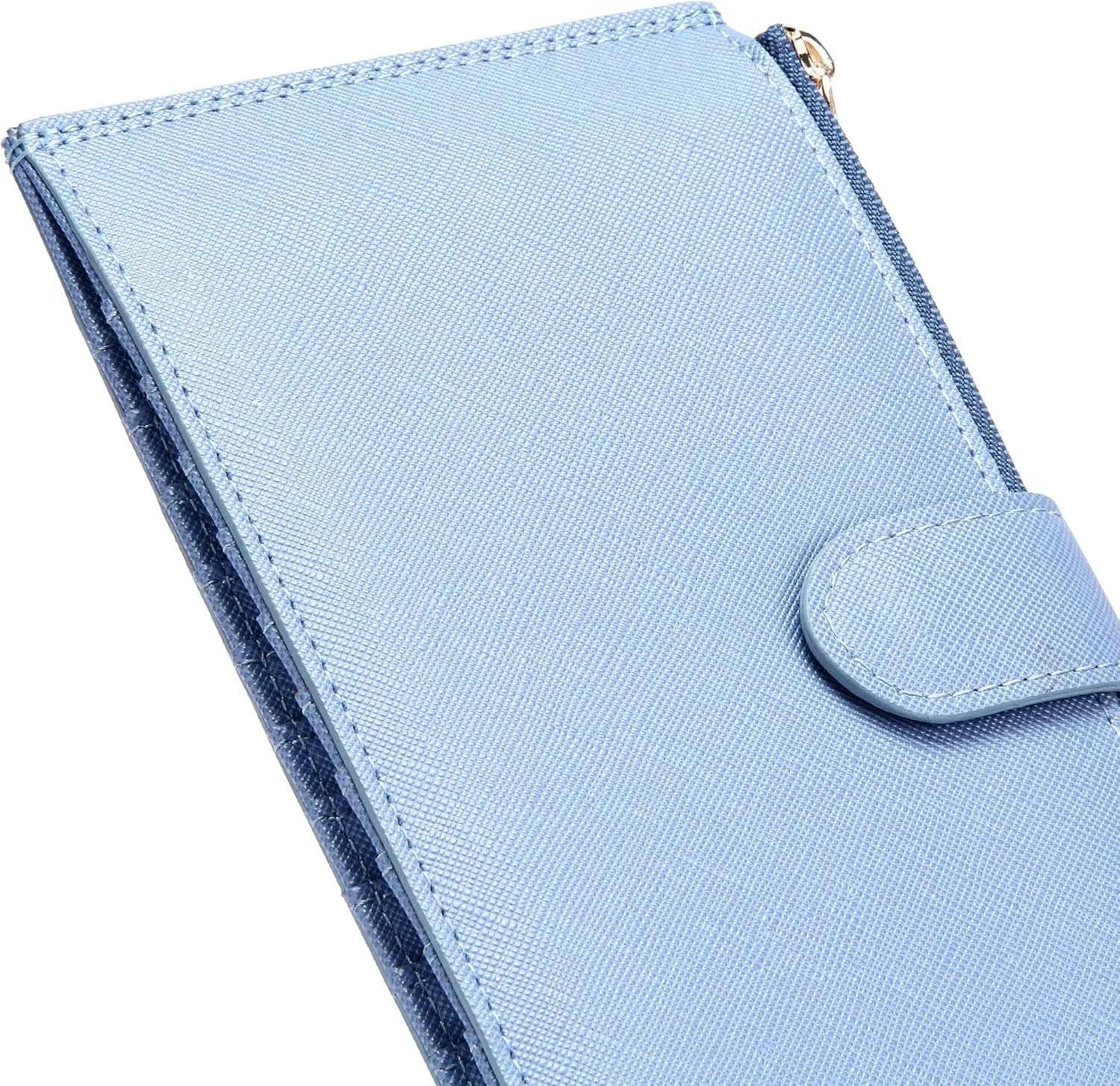 Badiya Womens Wallet RFID Blocking Bifold Multi Card Holder Wallets Large Capacity Cellphone Purse with Zipper Pocket Gift