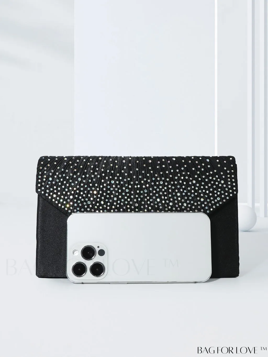 BagForLove - Shimmering Evening Bag: Elegant Single-shoulder Crossbody for Weddings & Parties