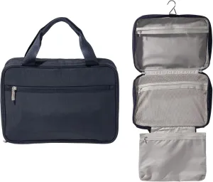 Baggallini Unisex's Large Hanging Travel Toiletry Kit-Lightweight 8x11 Inch Makeup Bag Toiltery
