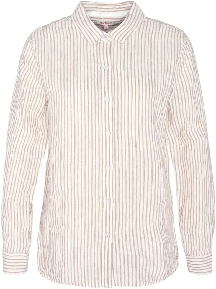 Barbour Women's Marine Shirt, Tannin Stripe
