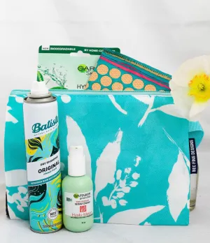 Bec Fing Designs Zipper Pouch - Aqua Berries
