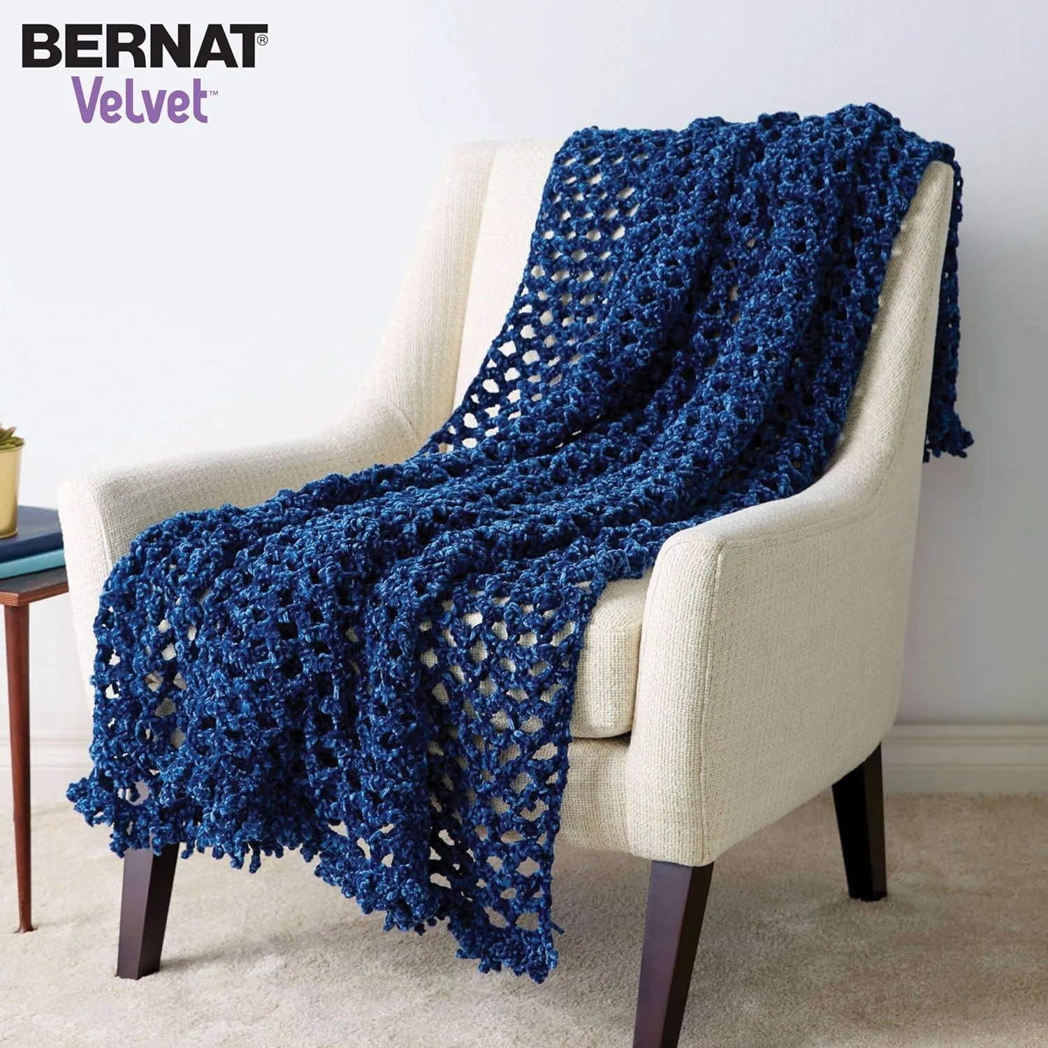 Bernat Baby Velvet BB Emerald Yarn - 2 Pack of 300g/10.5 oz - 100% Polyester - #4 Worsted (Medium) - 492 Yards - Knitting/Crochet