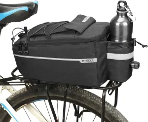 Bike Bag Back Rack Bag Waterproof Bicycle Panniers Carrier Cooler Big Capacity With Bottle Bag For Rear Rack