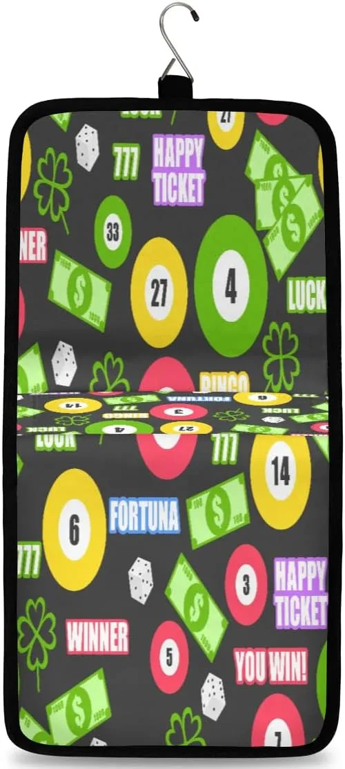 Billiards Sport Hanging Toiletry Bag Waterproof Makeup Cosmetic Bag Travel Bag Organizer for Accessories Shampoo Full Sized Container Travel-Essentials Toiletry Bag
