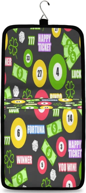 Billiards Sport Hanging Toiletry Bag Waterproof Makeup Cosmetic Bag Travel Bag Organizer for Accessories Shampoo Full Sized Container Travel-Essentials Toiletry Bag