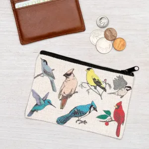 Bird Zipper Pouch-Small