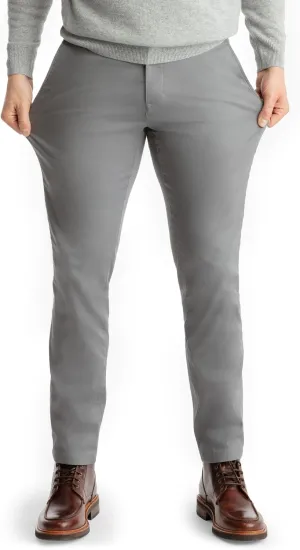 birddogs Men’s Stretch Khaki Pants – Slim Fit, Cooling Athletic Dress Pants with Zipper Pockets for Work, Golf & Travel