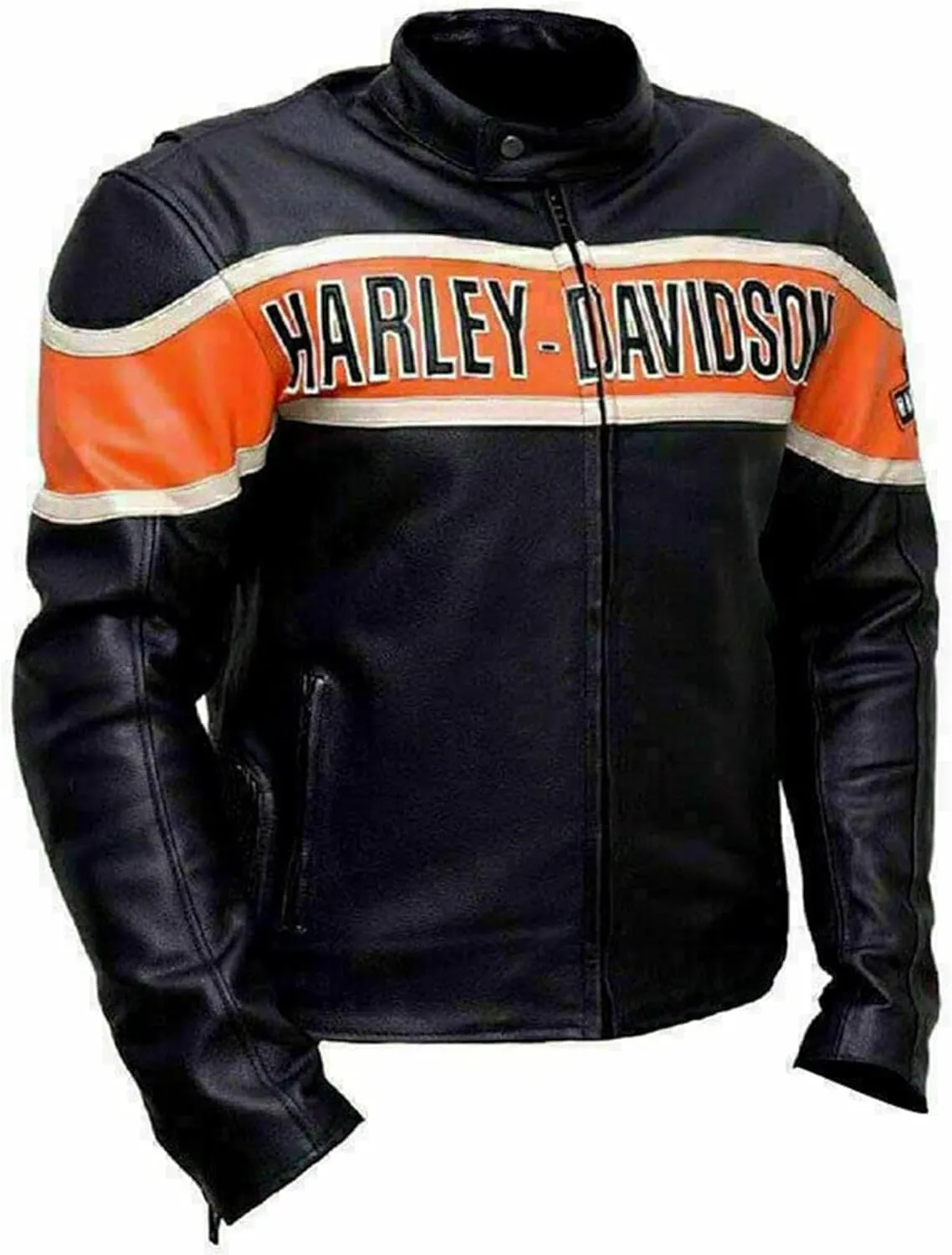 Black Biker Victoria Lane Jacket For Men’s – Motorcycle Style Leather Jacket