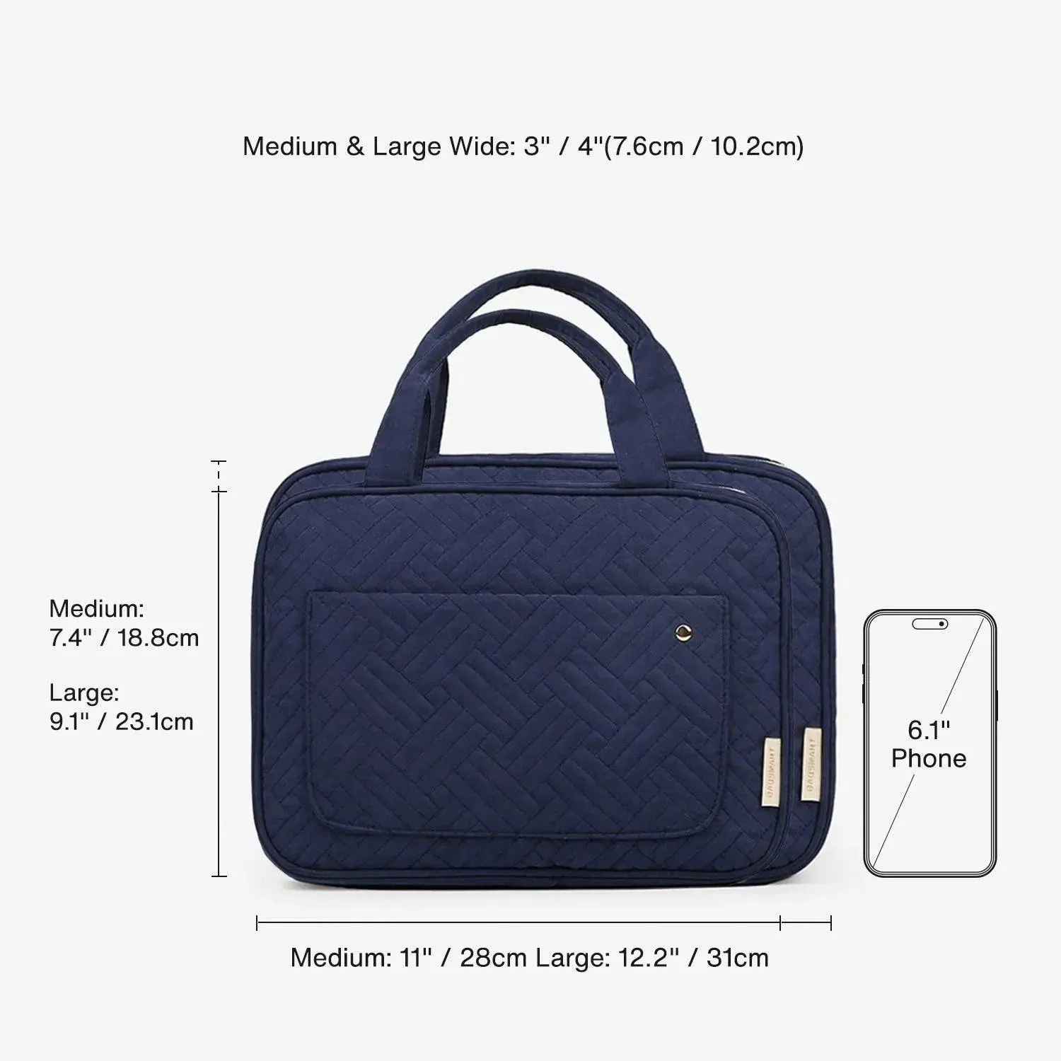 Blue Toiletry Bag