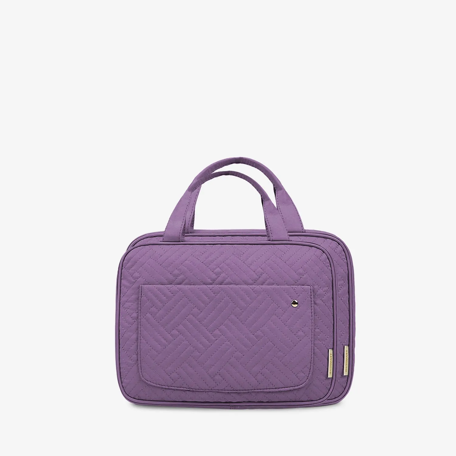 Bonchemin Purple The Space Saver Toiletry Bag