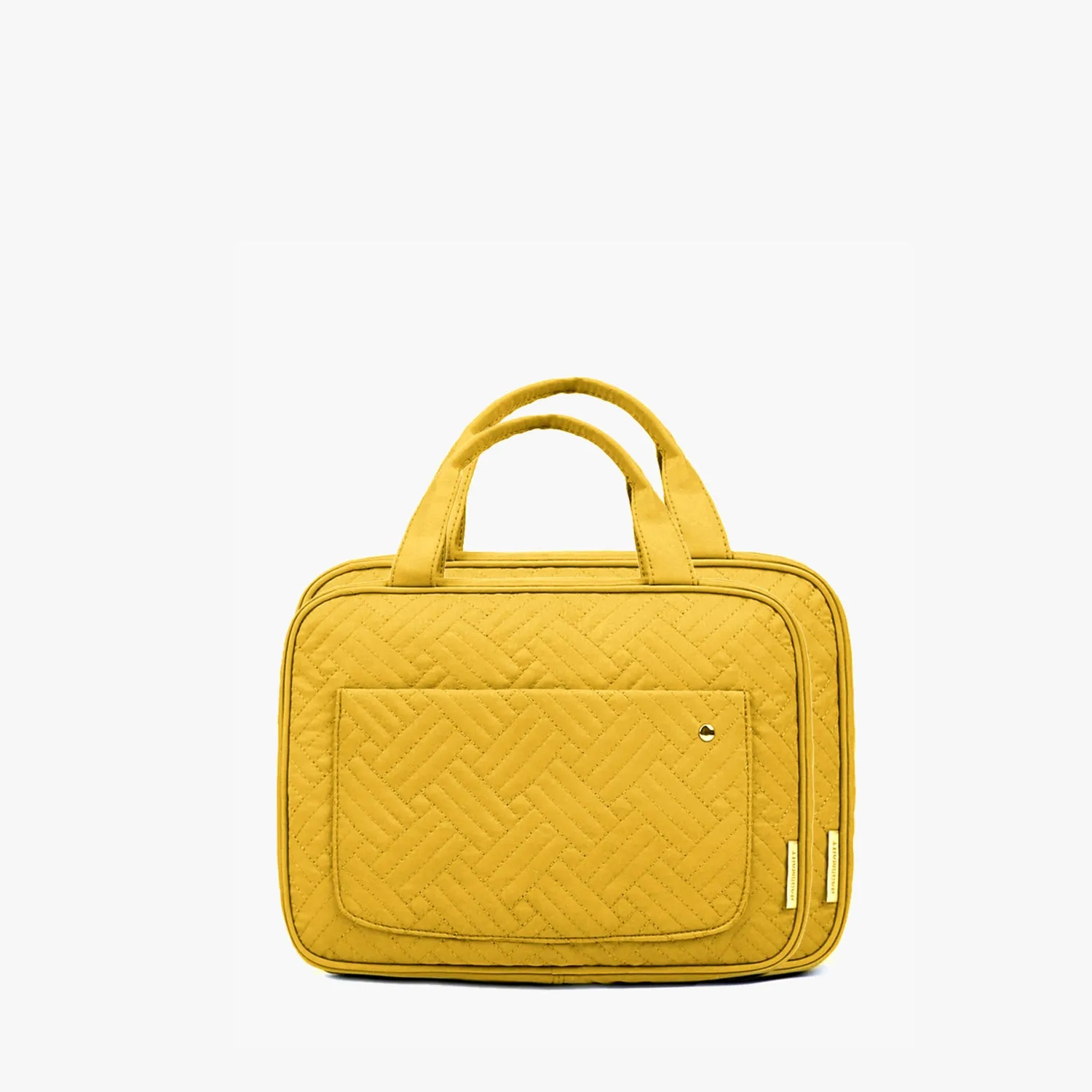 Bonchemin Yellow The Space Saver Toiletry Bag