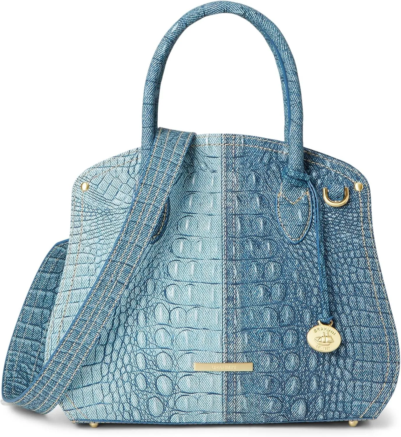 Brahmin Rosetta, Denim