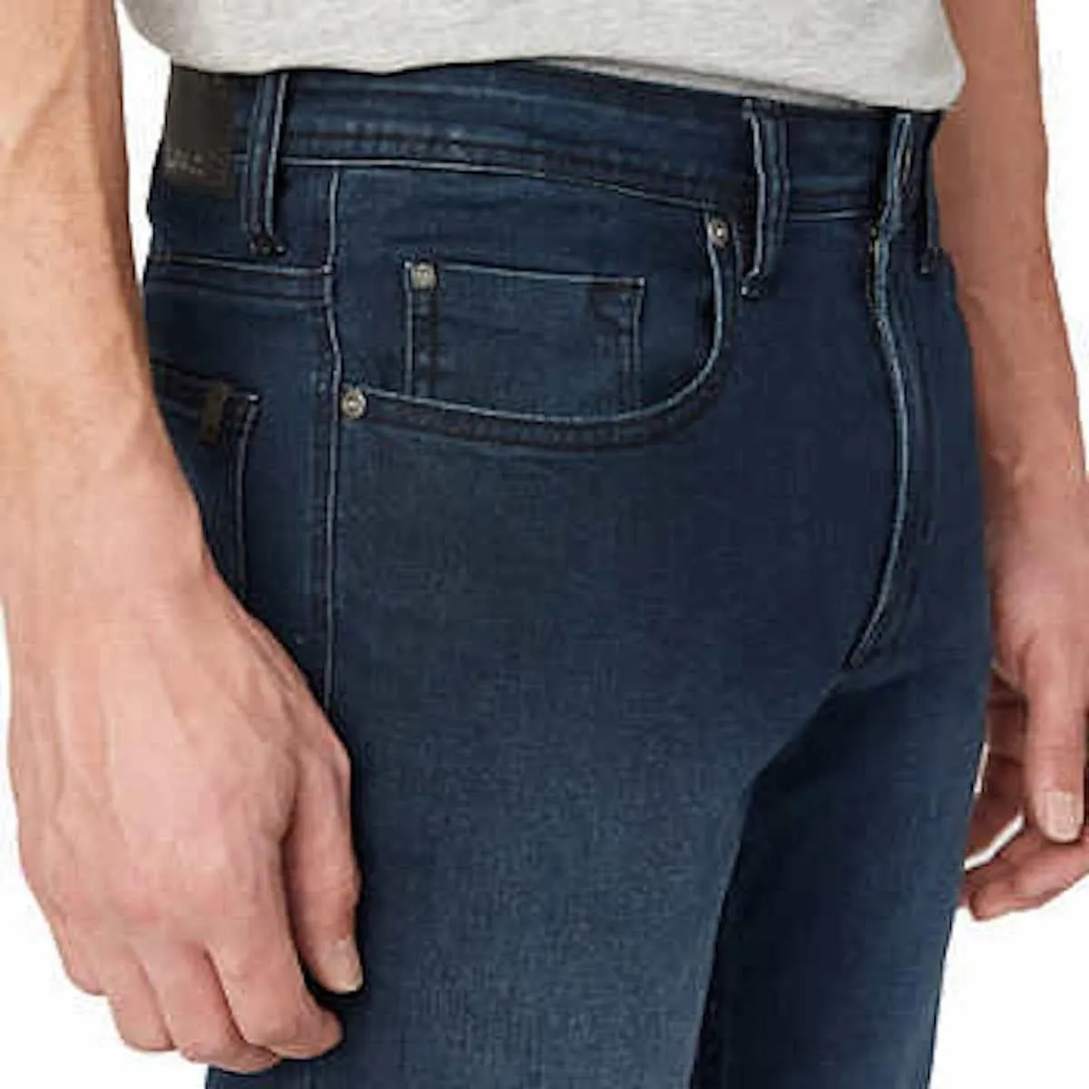 Buffalo David Bitton Men's Axel Super Soft Slim Stretch 5 Pocket Denim Jean