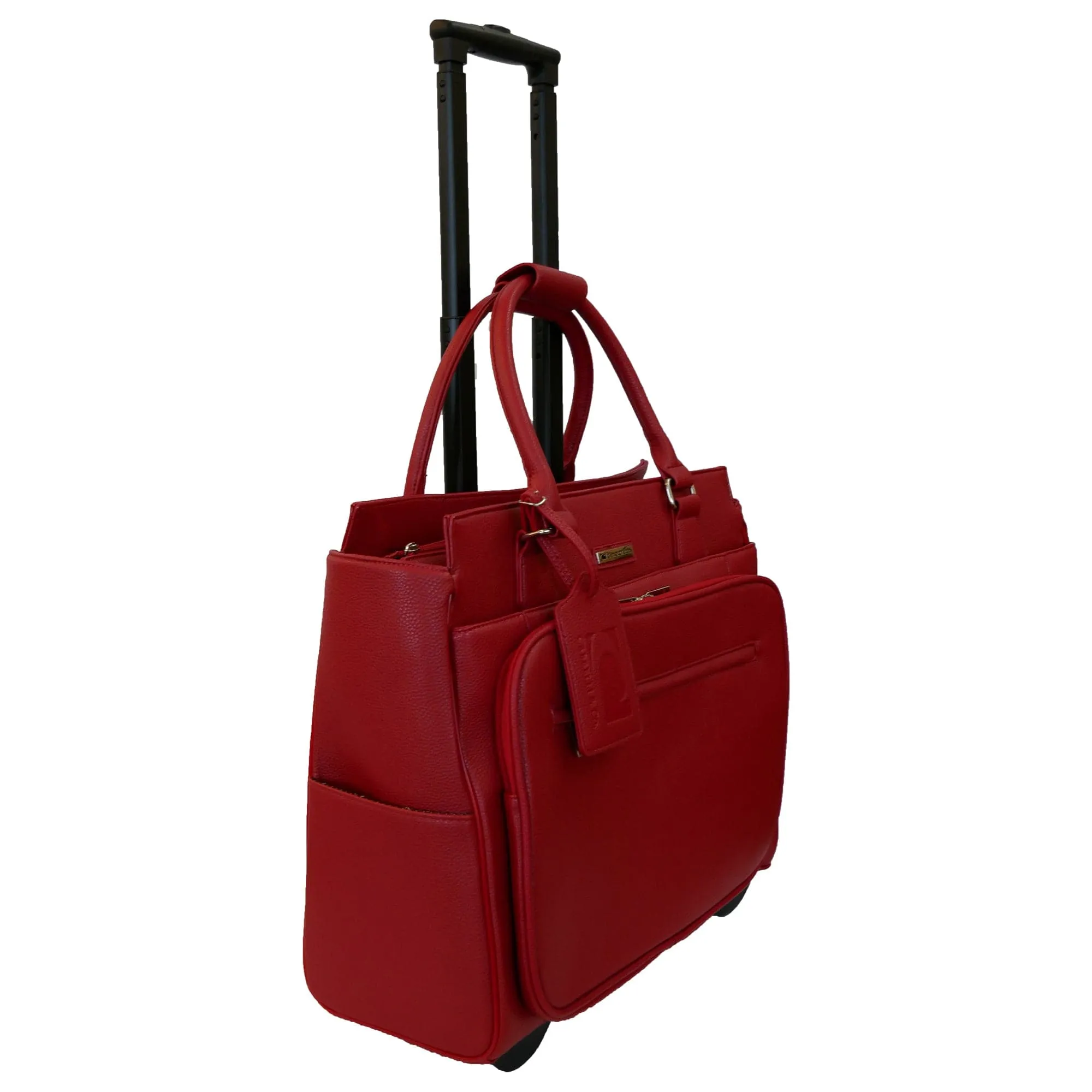 Cabrelli Piper Pebble 15"Rolling Briefcase