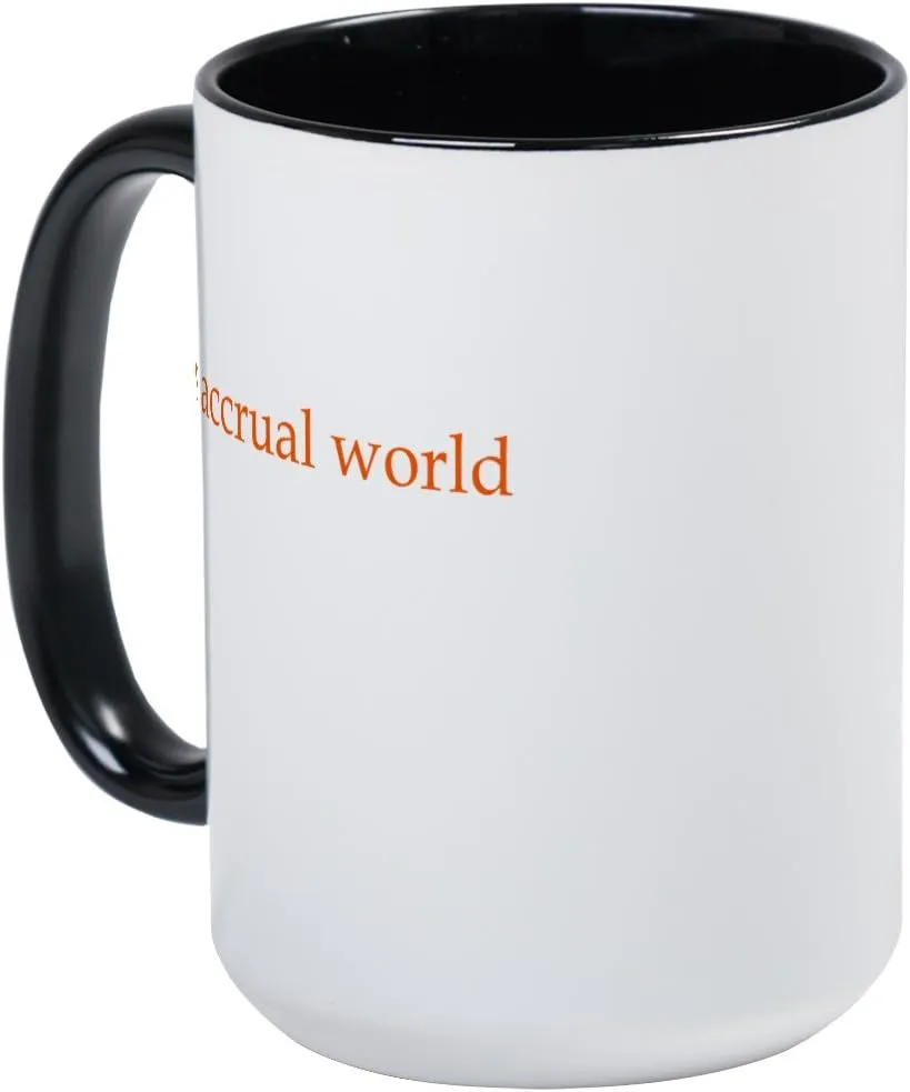 CafePress Accountant Large Mug 15 oz (444 ml) Ceramic Coffee Mug