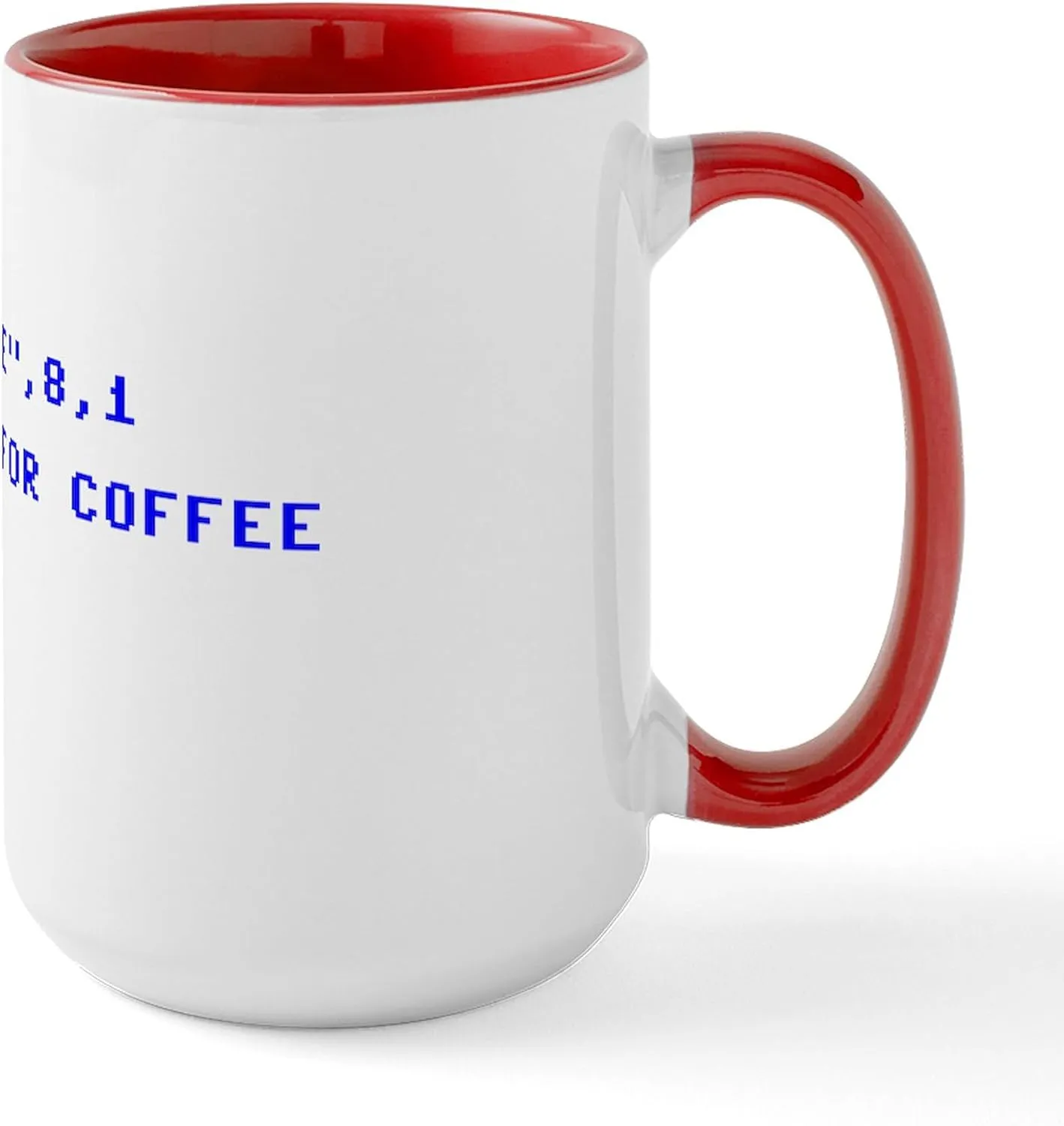 CafePress Commodore 64 Load Coffee Large Mug 15 oz (444 ml) Ceramic Coffee Mug