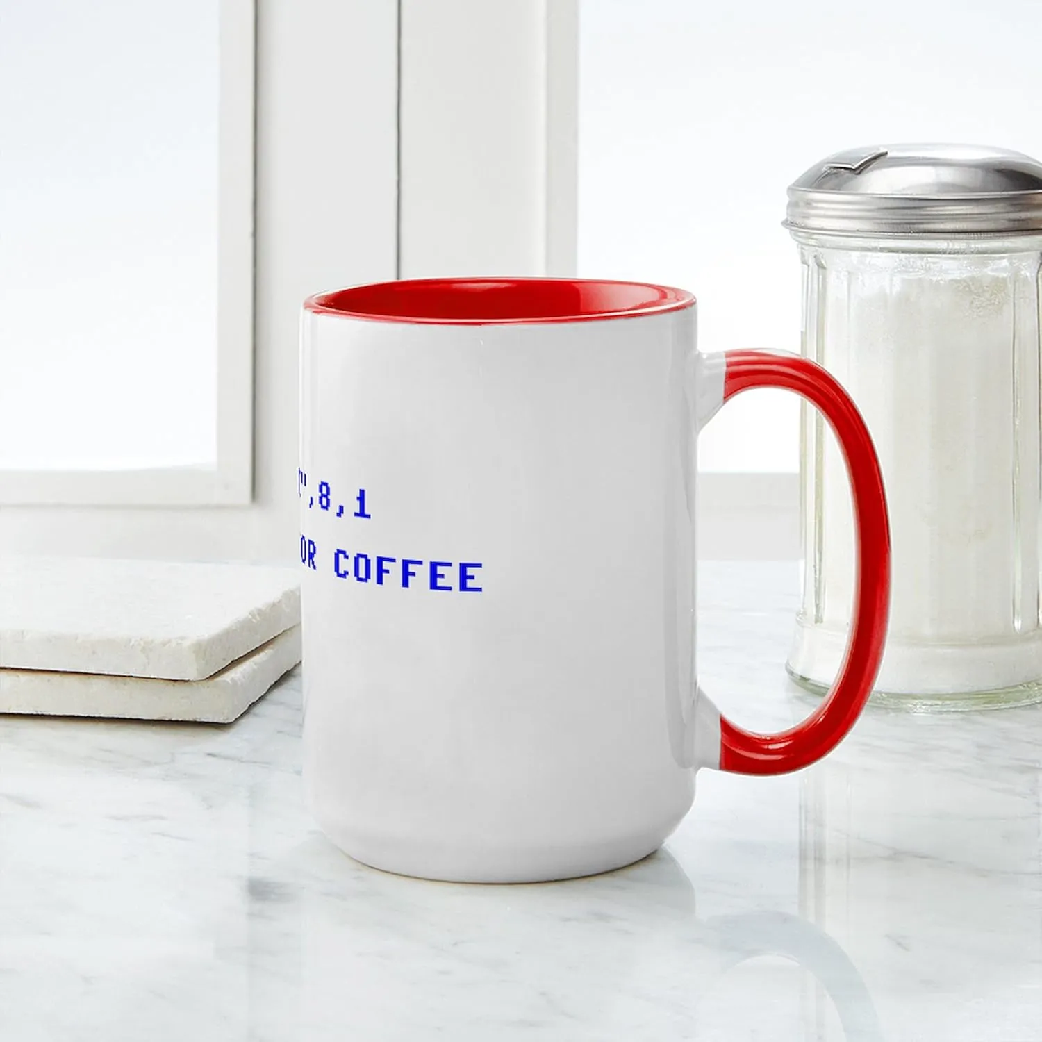 CafePress Commodore 64 Load Coffee Large Mug 15 oz (444 ml) Ceramic Coffee Mug