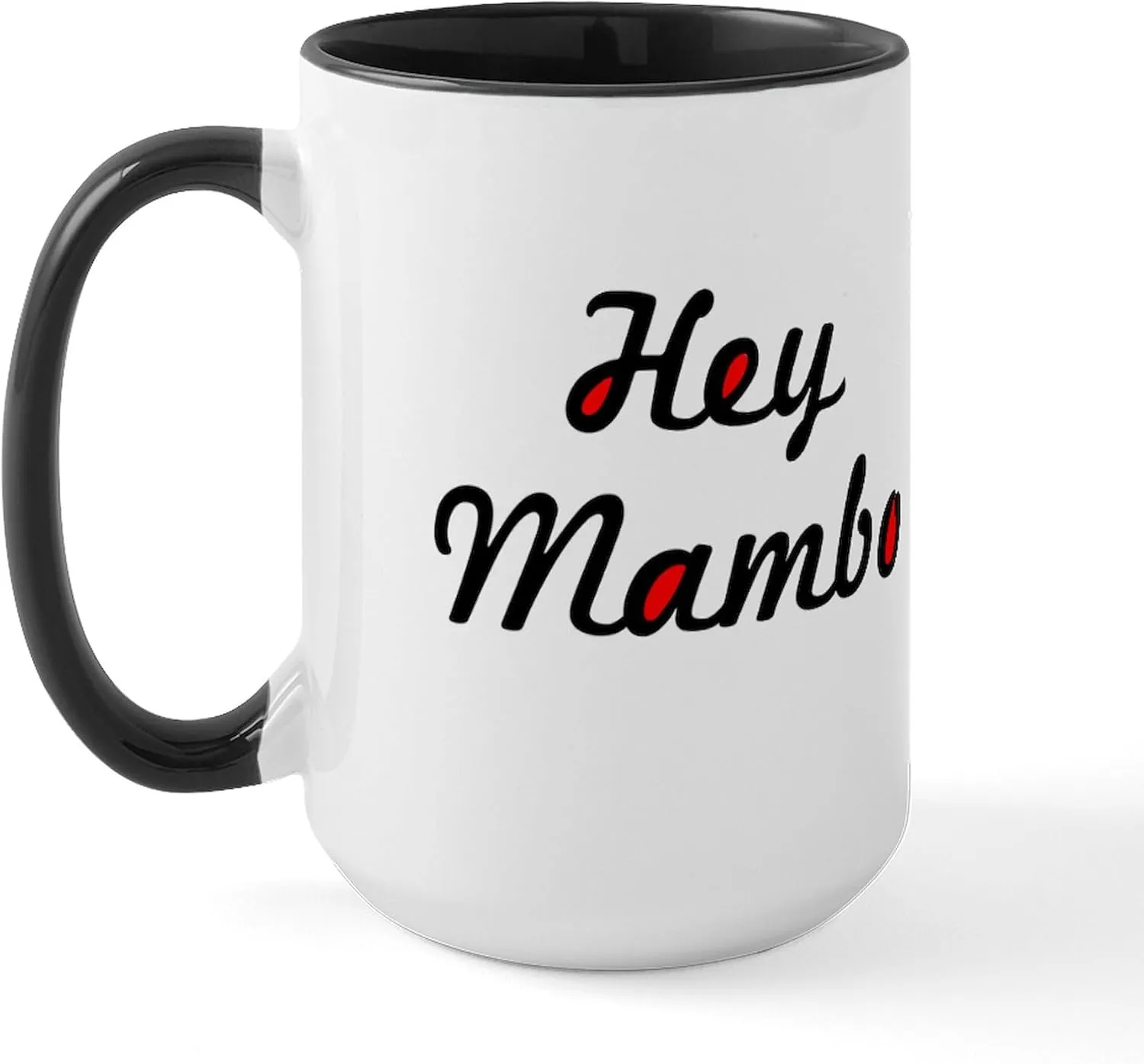 CafePress Hey Mambo Large Mug 15 oz (444 ml) Ceramic Coffee Mug