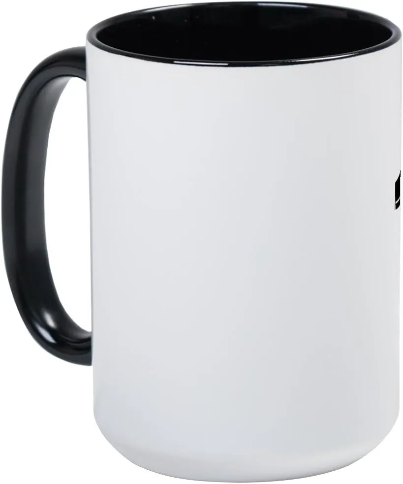 CafePress Large Mug 15 oz (444 ml) Ceramic Coffee Mug