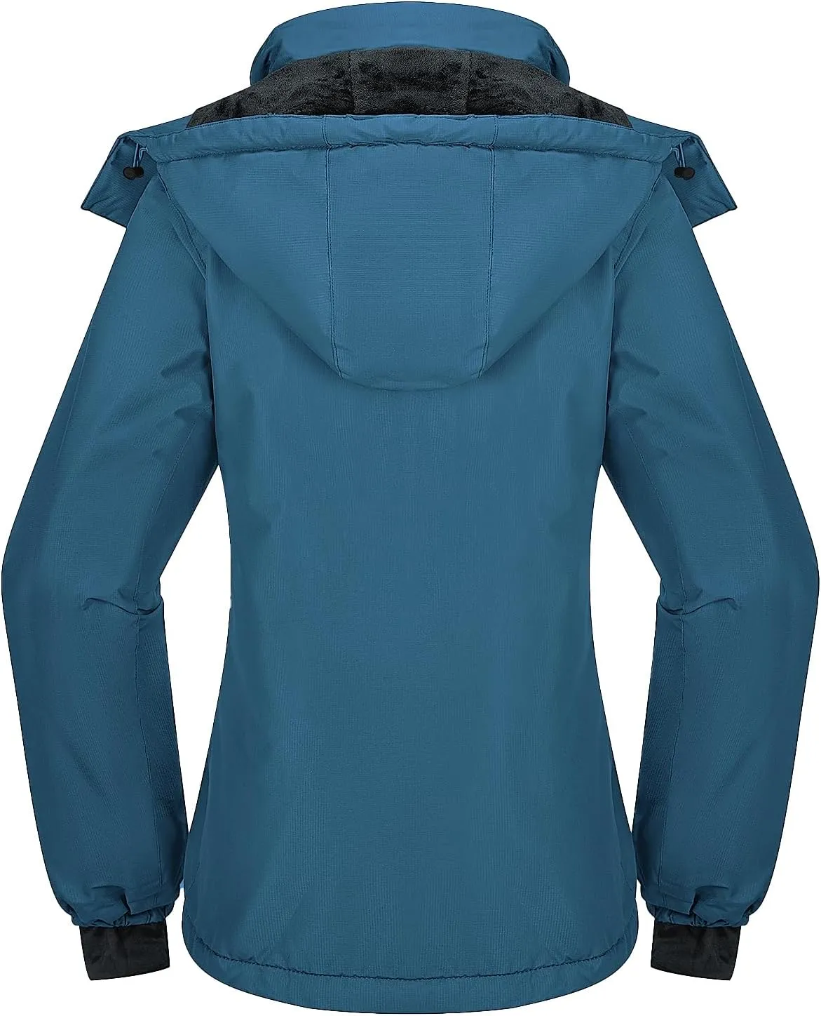 CAMEL CROWN Women's Ski Jacket Waterproof Warm Winter Snow Coat Hooded Mountain Outdoor Windbreaker Windproof Jacket