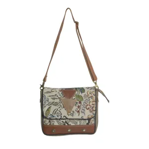 Canvas & Leather Women's Hasal Crossbody